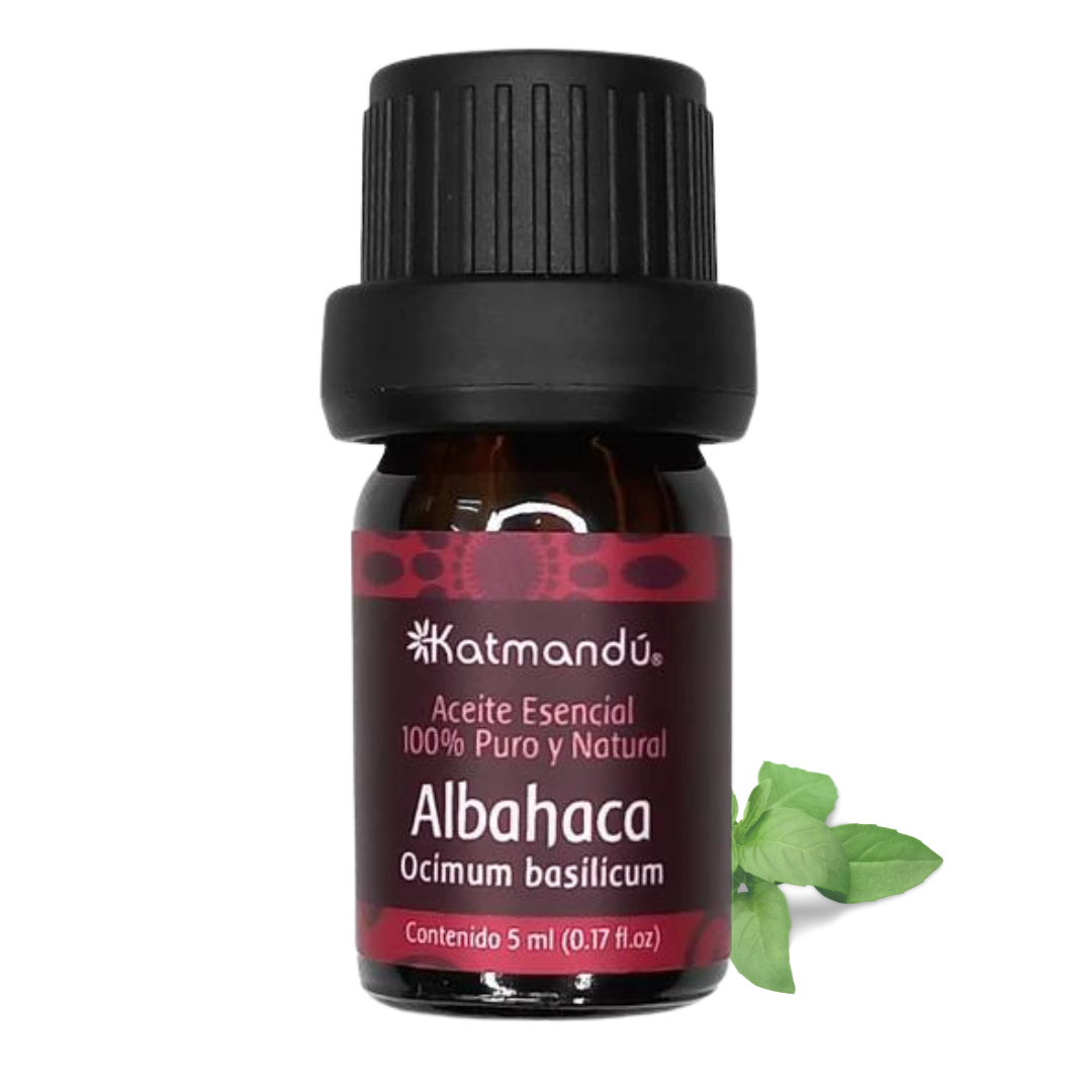 Aceite esencial de Albahaca - 5ml
