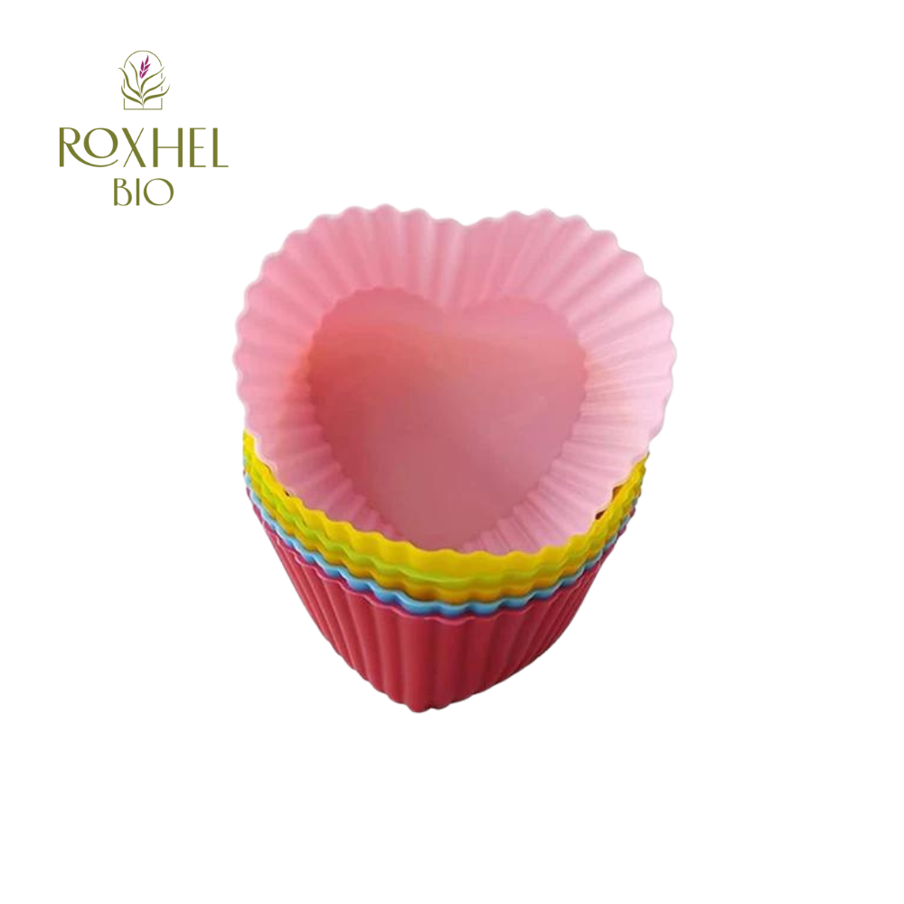 Base cup cake corazón