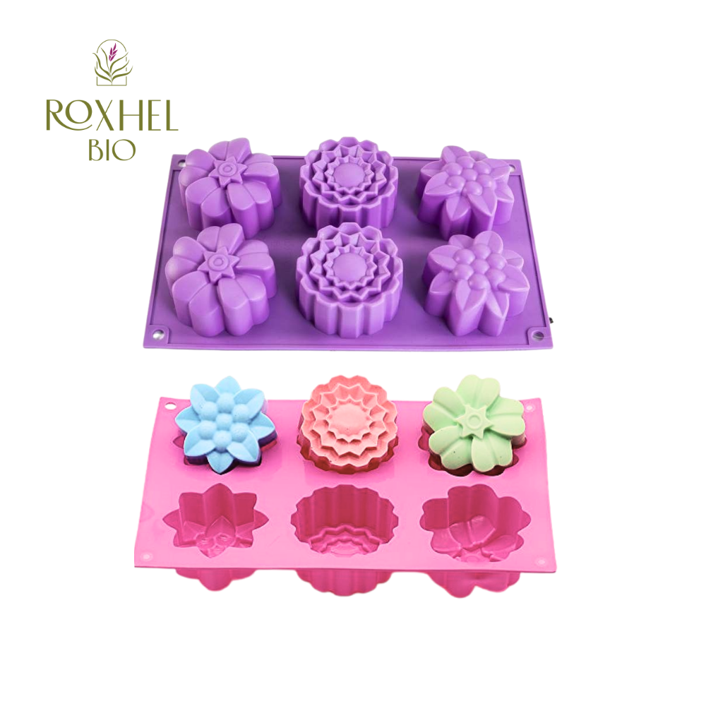 Molde flores circular mixto