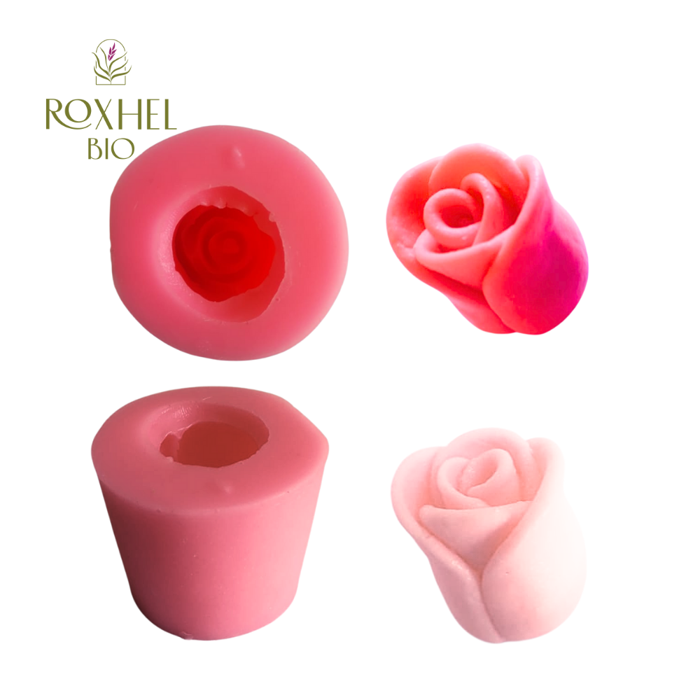 Molde rose 3d