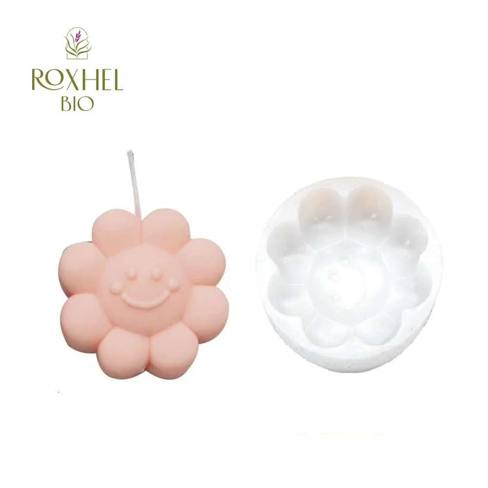 Molde Flor Facial - 3D